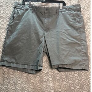 LL‎ Bean Mens Standard Fit Gray Cotton Blend Casual Shorts Size 44W